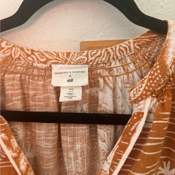 H&M Women’s Tropical Dress sz. S - Picture 5 of 8